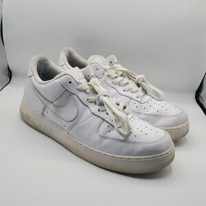 White Air Force 1 Sneakers Men Size 13 Pre-Owned